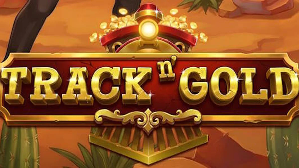 Interface de jogo mobile para Track n' Gold em um smartphone moderno